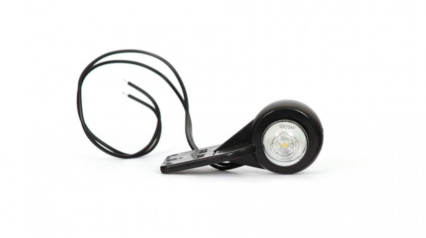 LAMPA GABARIT LED 125 W23, 12V-24V, POZITIE ALB / ROSU WAS