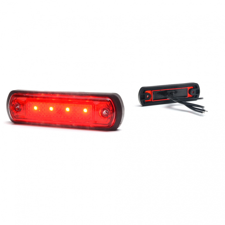 LAMPA GABARIT LED 1339 W189, 12V-24V, POZITIE ROSU WAS 1339 WAS