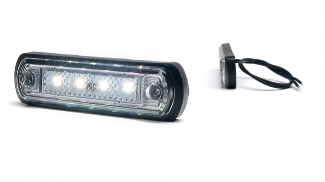 LAMPA GABARIT LED 1340 W189, 12V-24V, POZITIE ALB WAS 1340 WAS