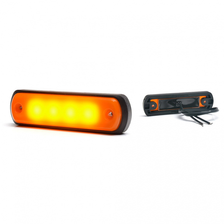 LAMPA GABARIT LED 1341 W189N, 12V-24V, POZITIE PORTOCALIU WAS 1341 WAS