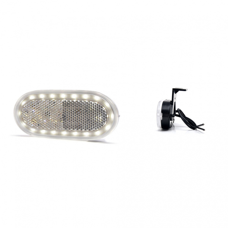 LAMPA GABARIT LED 1388 W197, 12V-24V, POZITIE ALB WAS 1388 WAS