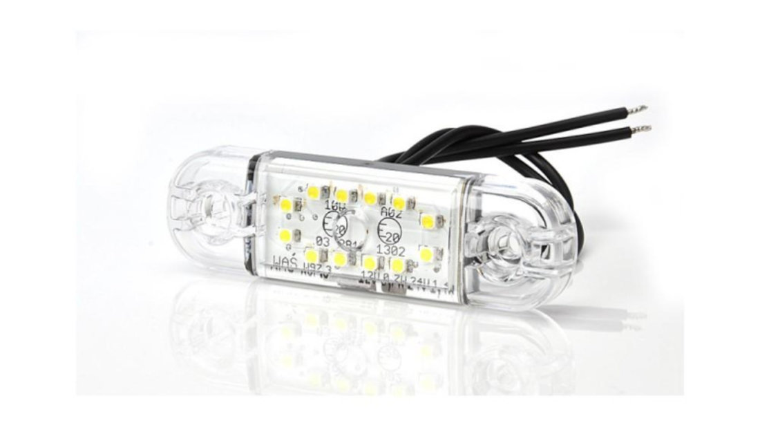 Lampa gabarit led 716 w97.3, 12v-24v, pozitie alb was UNIVERSAL Universal #6 716