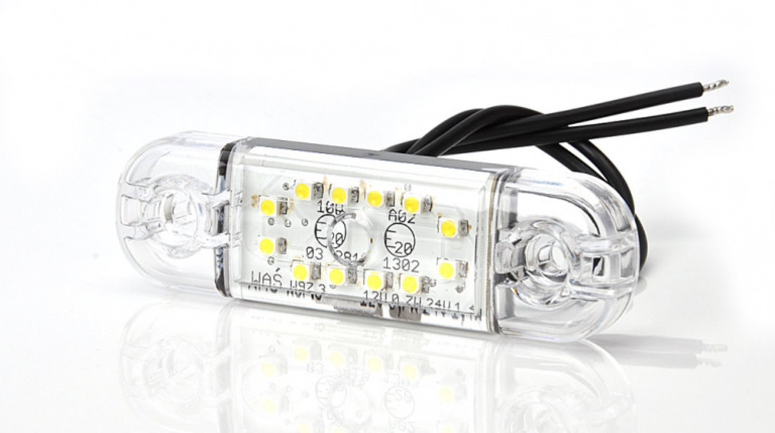 Lampa Gabarit Led 716 W97.3, 12v-24v, Pozitie Alb Was