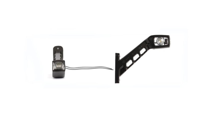 Lampa gabarit led cu brat 238p w48, 12v-24v, pozitie alb / rosu / portocaliu dreapta was UNIVERSAL Universal #6 238P