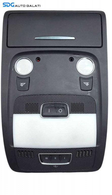Lampa Iluminare Habitaclu Plafon Plafoniera cu Lumini Ambientala si Suport Ochelari Spatiu Depozitar...