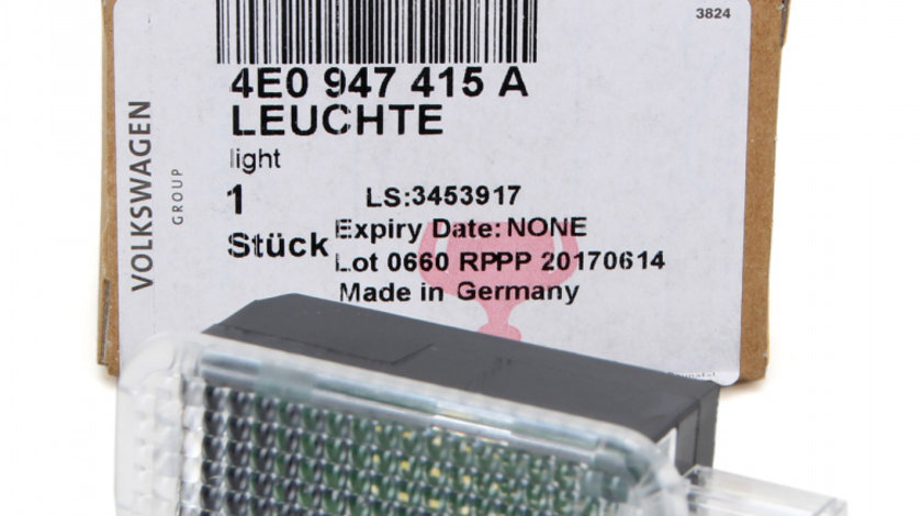 Lampa Interior Led Oe Audi A3 8V 2013→ 4E0947415A