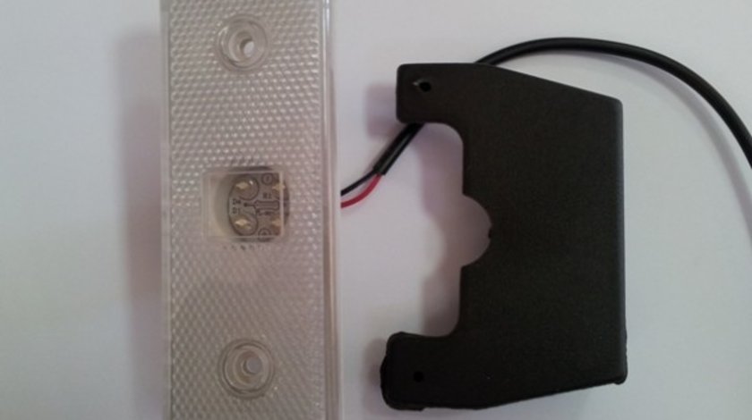 LAMPA LATERALA CU 4 LED-URI 24V LUMINA ALBA/ROSIE