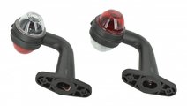 Lampa laterala gabarit cu LED Rosu-Alb 24V E4-Mark...