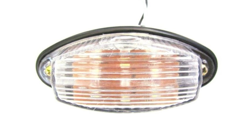 Lampa Laterala Led Ovala 12V Alb 16 X 06