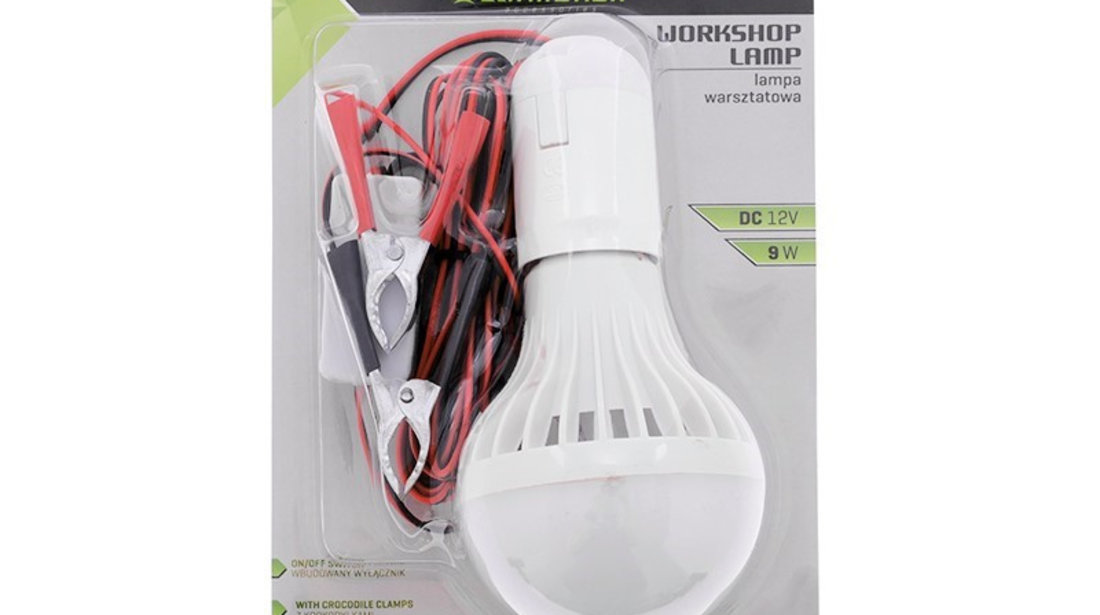 Lampa Led 12v Cu Cleme - Cleme Crocodil Carmotion 86252