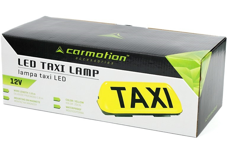 Lampa Led Taxi Galbena Oblica Carmotion 86861