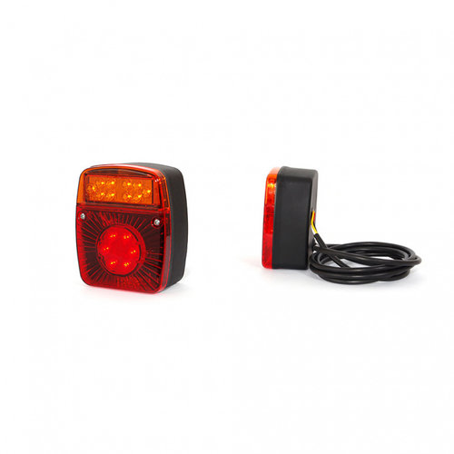LAMPA MULTIFUNCTIONALA SPATE LED 476 W18ud, 12V-24V, SEMNALIZARE / STOP / POZITIE WAS 476 WAS