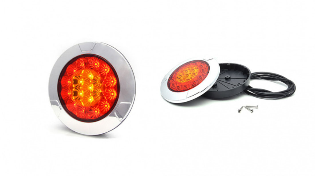 LAMPA MULTIFUNCTIONALA SPATE LED 980 W131, 12V-24V, SEMNALIZARE / STOP / POZITIE WAS 980 WAS