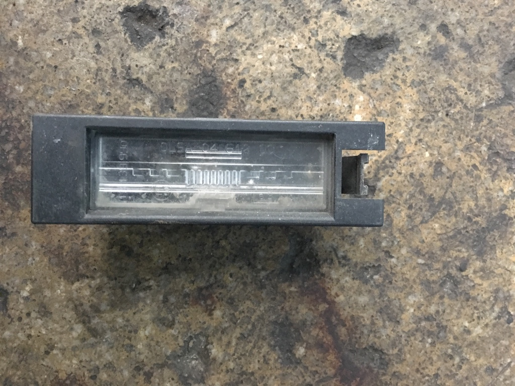 Lampa numar dreapta Opel Vectra C [2002 - 2005] Sedan 4-usi 1.8 MT (122 hp) Z-C/BB11/1.8 i