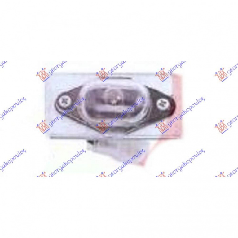 Lampa Numar - Fiat Fiorino/Qubo 2016 , 1360841080