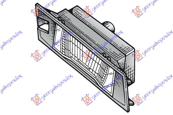 Lampa Numar - Fiat Punto 1999 , 46532400