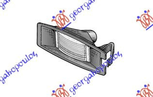 Lampa Numar - Ford Fiesta1996 1997