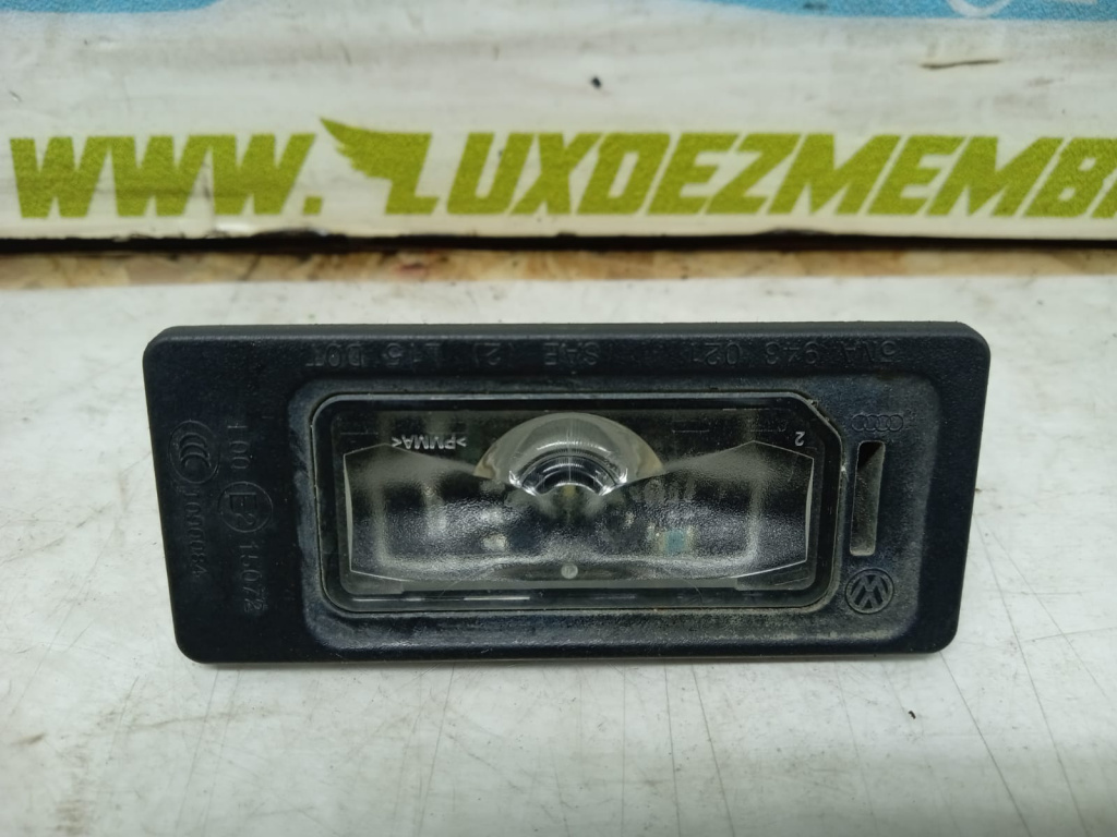 Lampa numar inmatriculare 5na943021 Skoda Fabia 3 [facelift] [2018 - 2019]