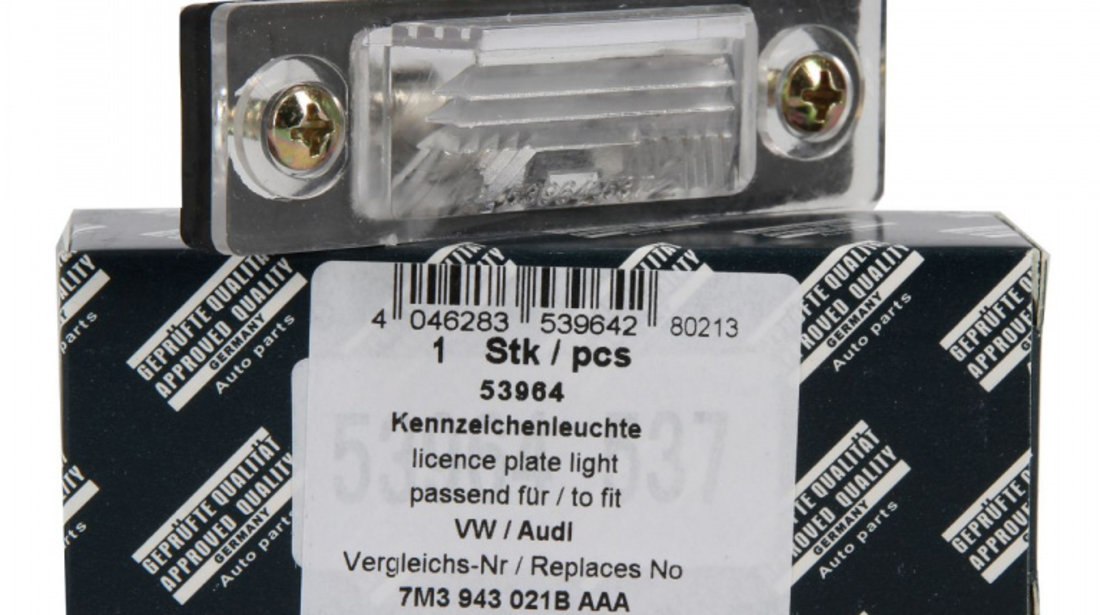 Lampa Numar Inmatriculare Aic Ford Galaxy 1 2000-2006 53964