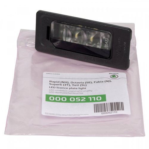 Lampa Numar Inmatriculare Led Oe Skoda Octavia 3 2012→ 000052110