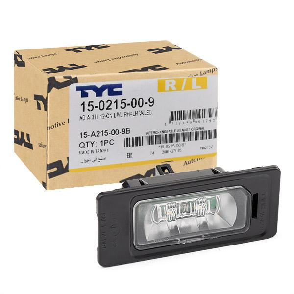 Lampa Numar Inmatriculare Led Tyc Audi A4 B9 2015→ 15-0215-00-9