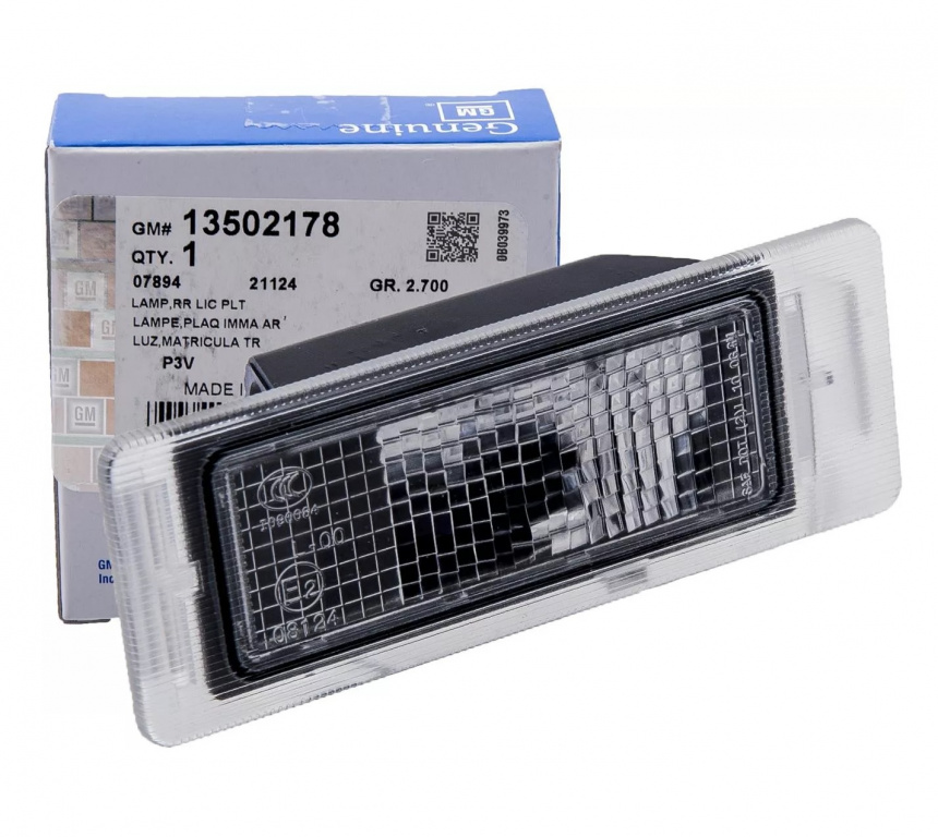 Lampa Numar Inmatriculare Oe Cadillac Srx 2004-2009 13502178