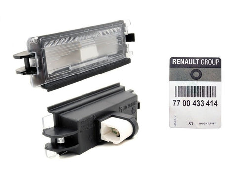 Lampa Numar Inmatriculare Oe Dacia Logan 1 2004-2012 7700433414