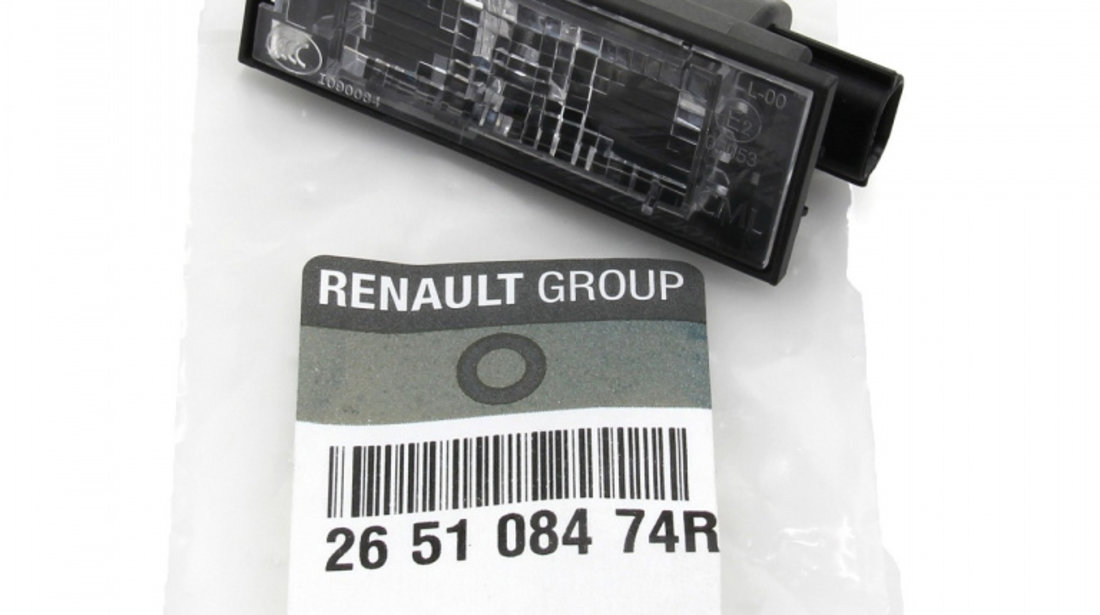 Lampa Numar Inmatriculare Oe Renault Megane 3 2008→ 265108474R