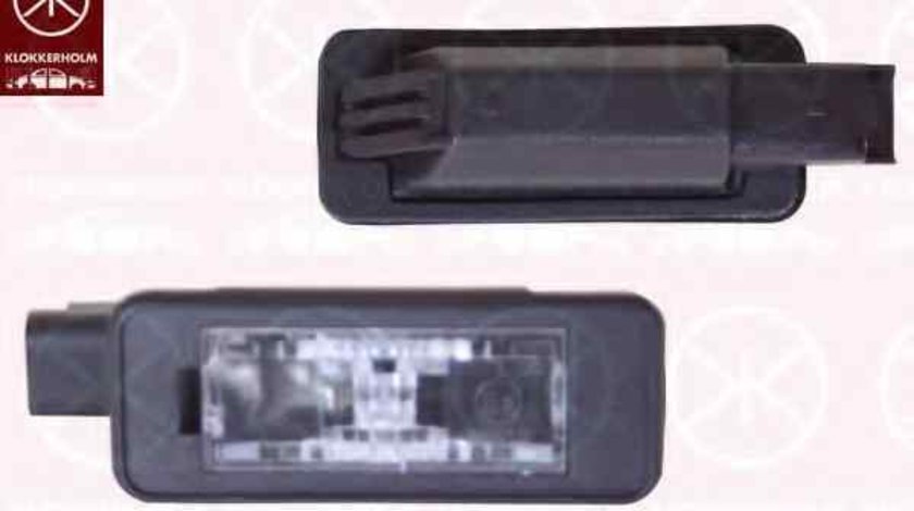 Lampa numar inmatriculare PEUGEOT 208 CITROËN 6340G3