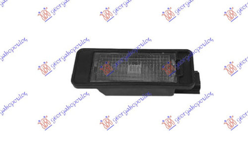 Lampa numar inmatriculare Renault Scenic 4 2016- NOUA 265109646R