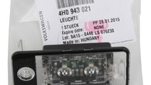 Lampa Numar Inmatriculare Stanga Led Oe Audi A3 8P...