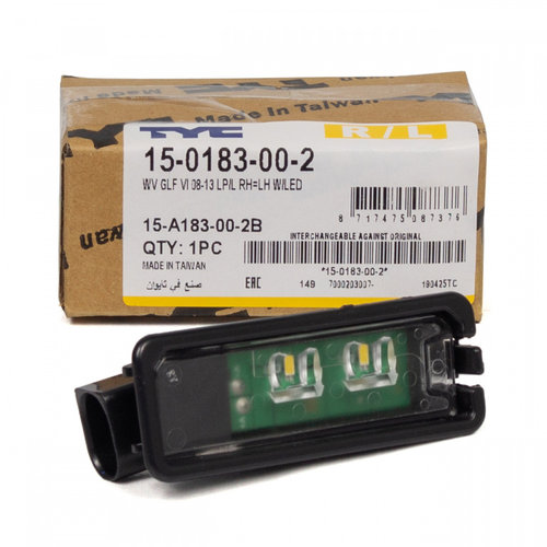 Lampa Numar Inmatriculare Tyc Seat Altea 2004→ Led 15-0183-00-2