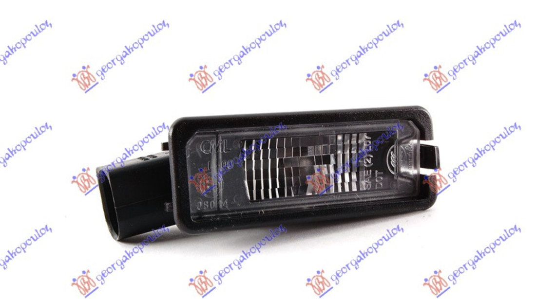 Lampa Numar Inmatriculare VW Golf 7 2013 2014 2015 2016