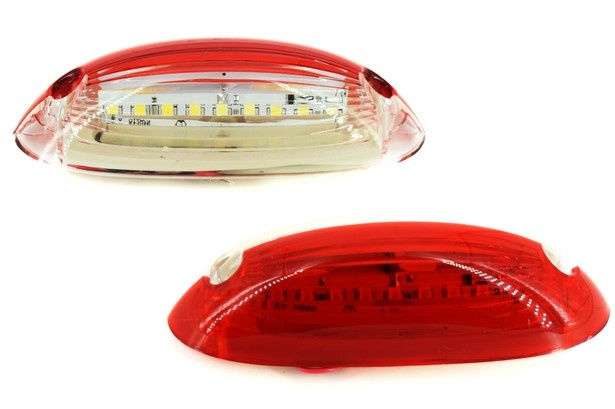 Lampa Numar Led 12V Lumina Alba/Rosie Cod L1031208 291119-5