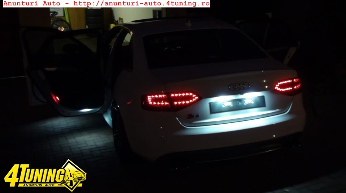 Lampa numar LED Audi Q5 A4 A5 S5 TT VW Passat 5 usi