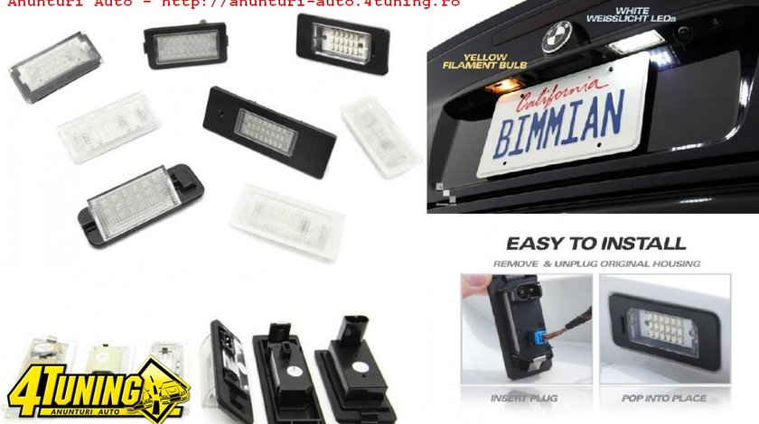 Lampa numar LED BMW E46 sedan touring 1998 - 2005
