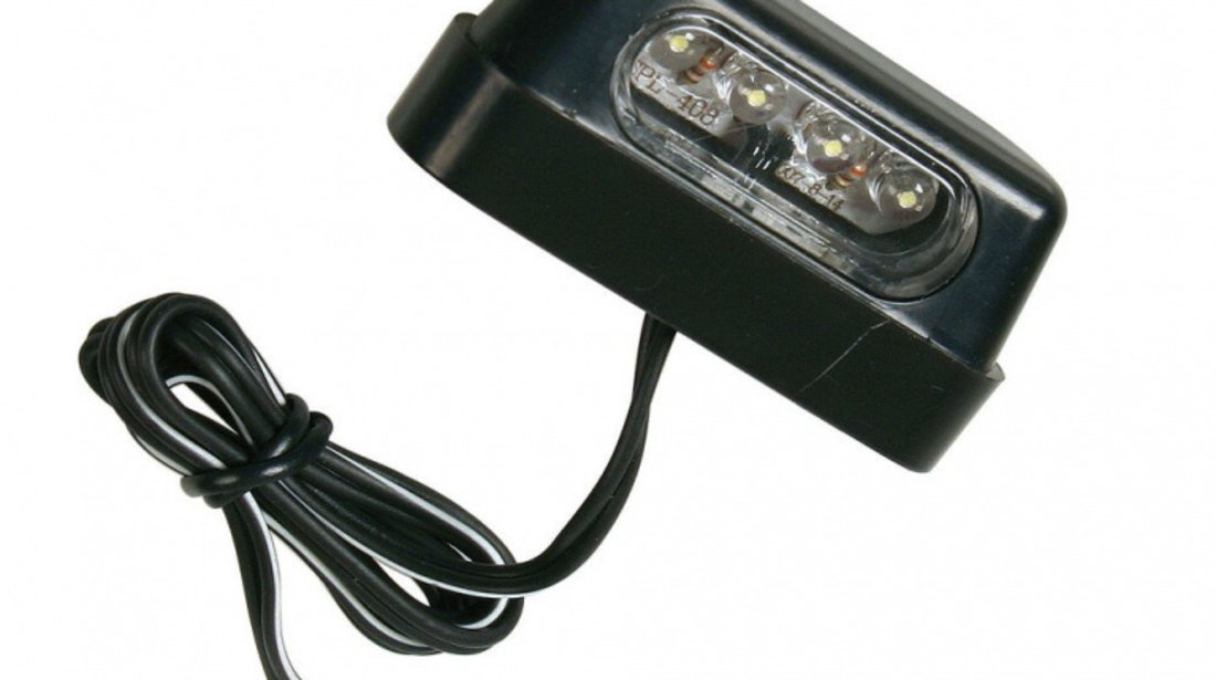 Lampa Numar LED Moto Lampa, Alb LAM90162