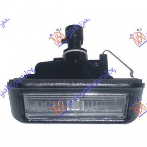 Lampa Numar - Nissan P/U (D21) Double Cab 1986 , 65750-23g20