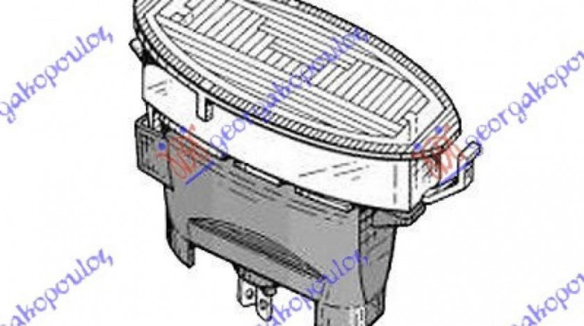 Lampa Numar - Opel Astra F 1995 , 1224110