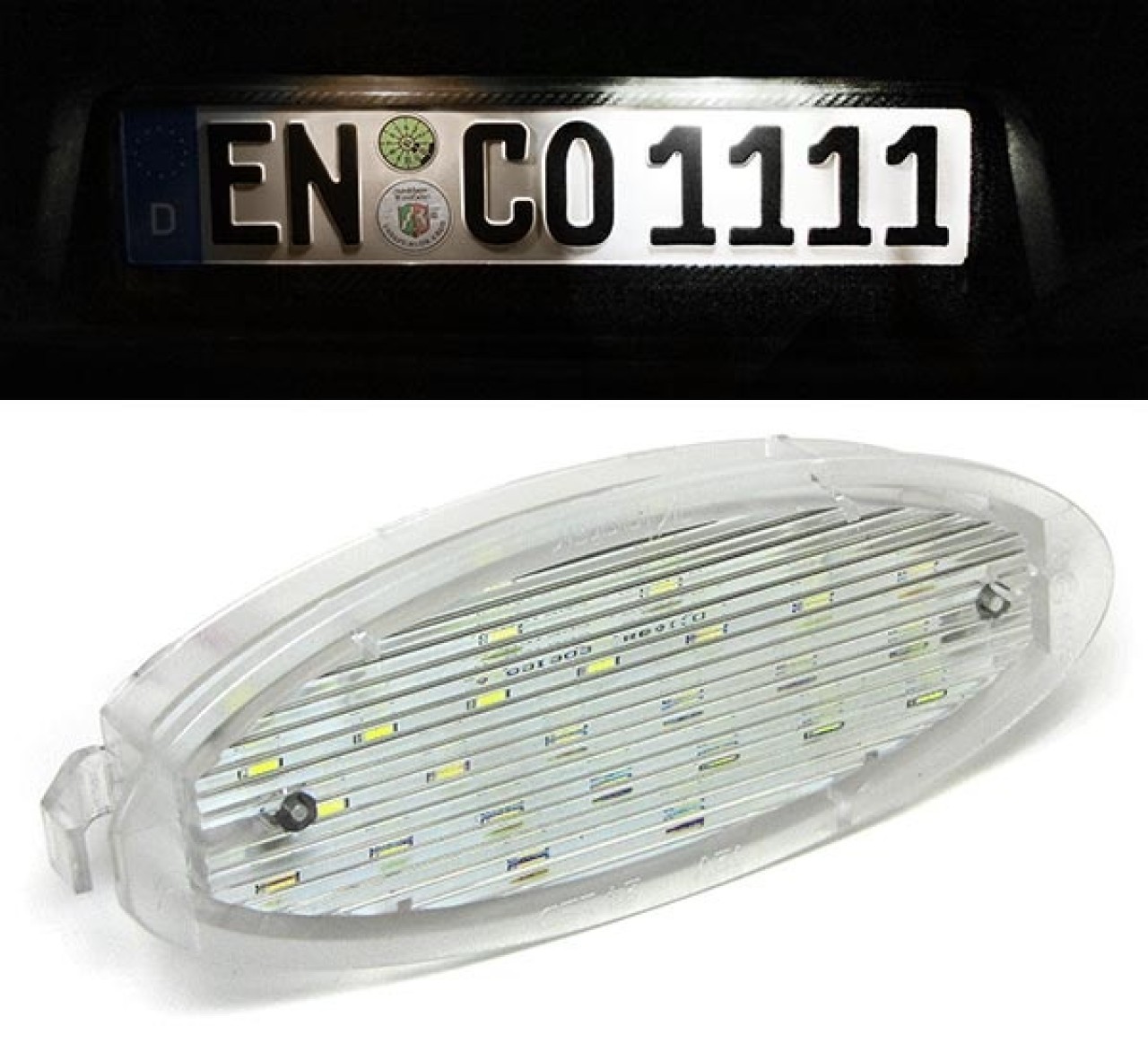Lampa numar Opel Corsa B
