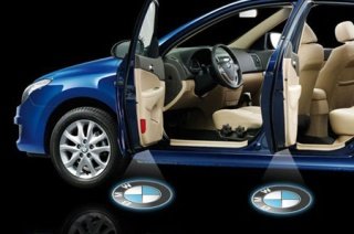 LAMPA PENTRU PORTIERA CU HOLOGRAMA LOGO BMW -COD LOG-BMW