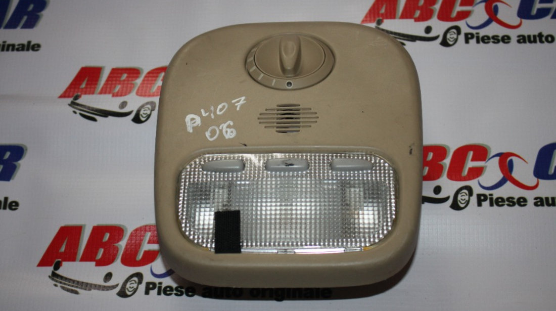 Lampa plafon Peugeot 407 2004-2010 cod: 9648338377