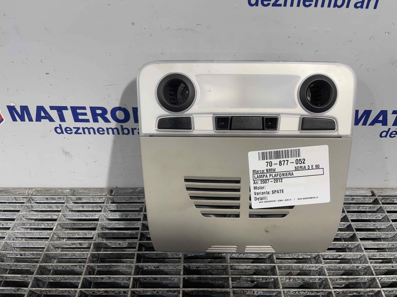 LAMPA PLAFONIERA BMW SERIA 3 E 90 SERIA 3 E 90 - - (2007 2012)