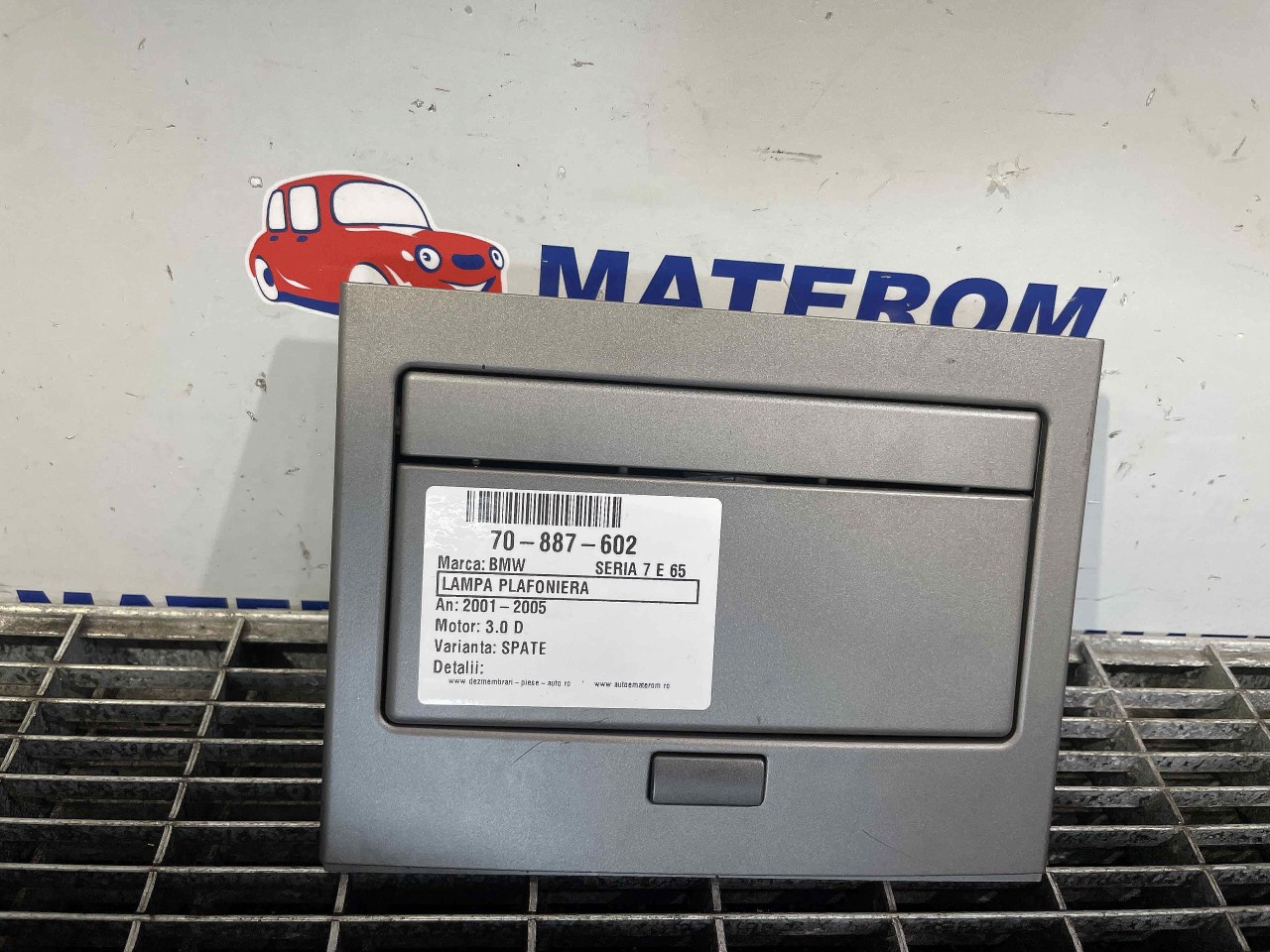 LAMPA PLAFONIERA BMW SERIA 7 E 65 3.0 D - (2001 2005)