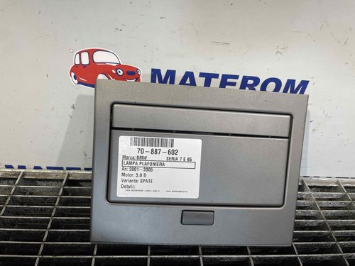 LAMPA PLAFONIERA BMW SERIA 7 E 65 3.0 D - (2001 2005)