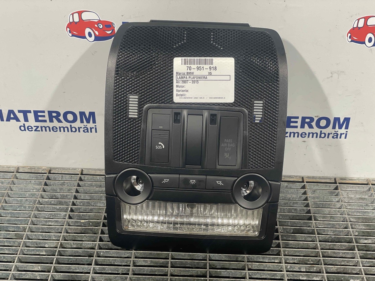 LAMPA PLAFONIERA BMW X5 - - (2007 2013)