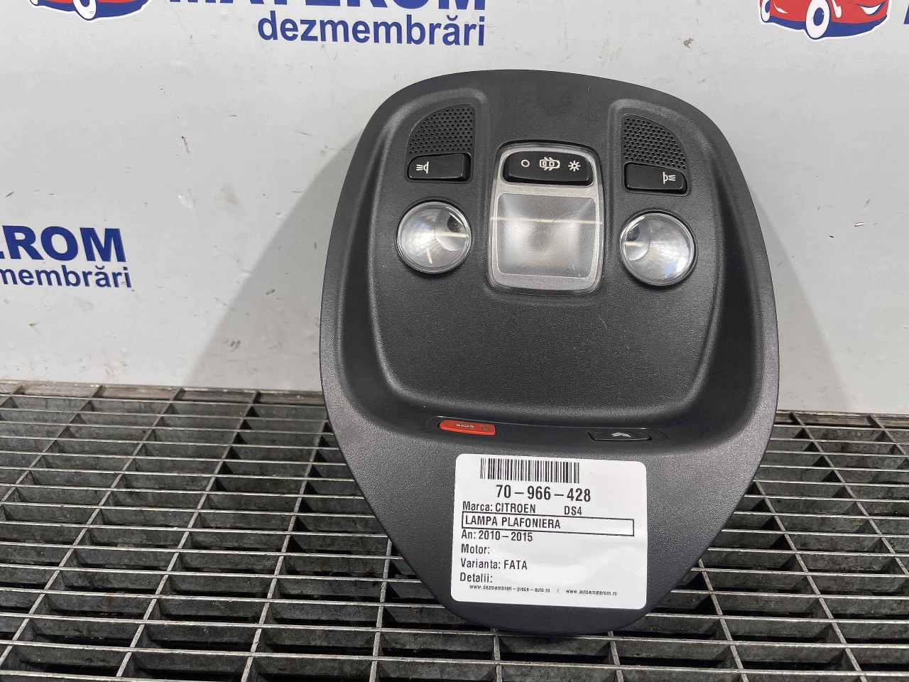 LAMPA PLAFONIERA CITROEN DS4 DS4 - - (2010 2015)