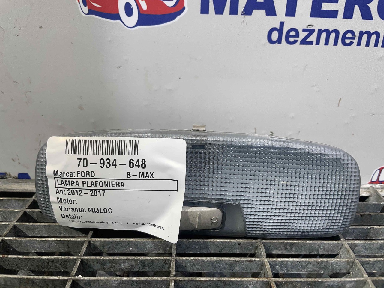 LAMPA PLAFONIERA FORD B-MAX - - (2012 2017)