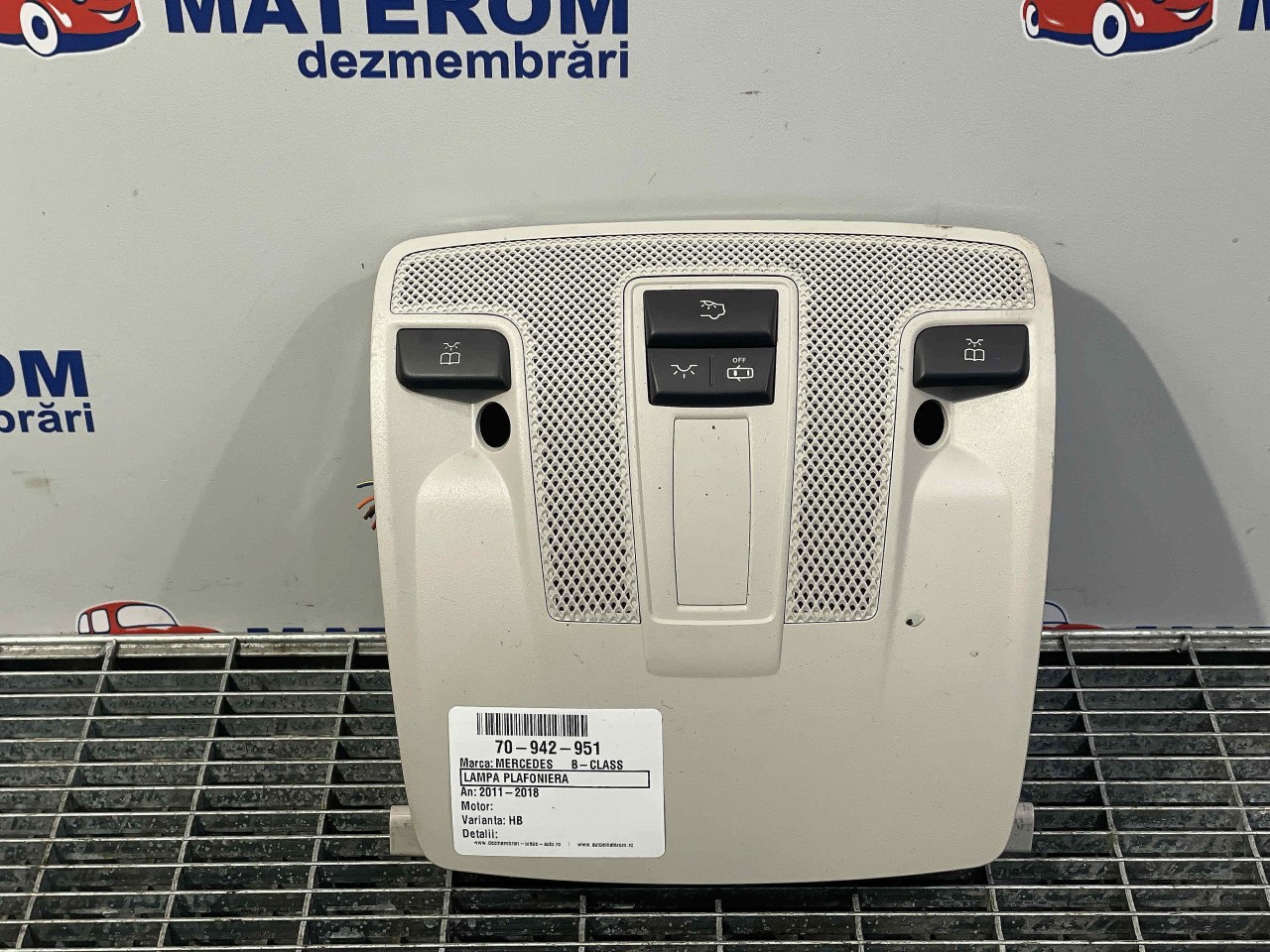 LAMPA PLAFONIERA MERCEDES B-CLASS - - (2011 2018)