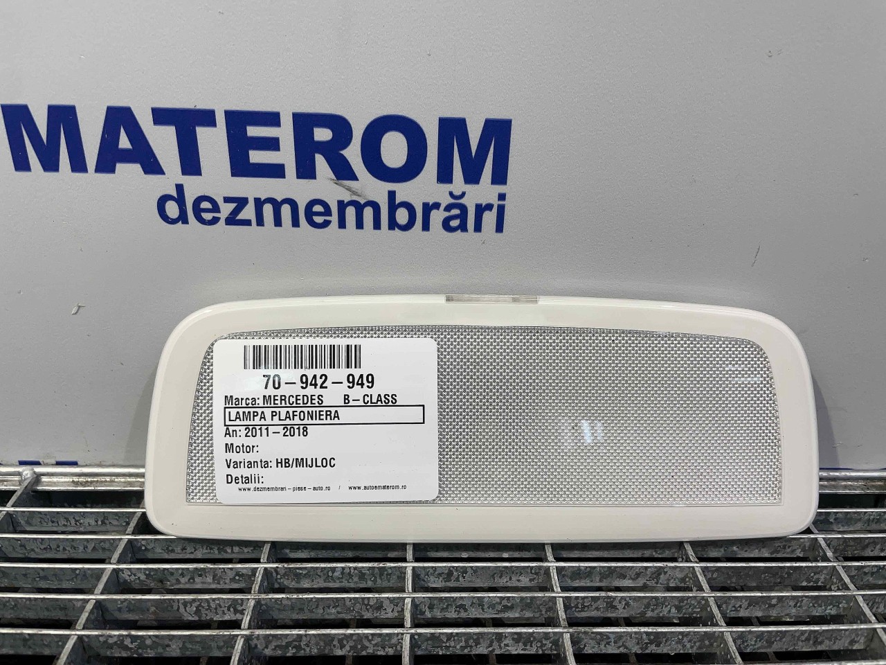 LAMPA PLAFONIERA MERCEDES B-CLASS - - (2011 2018)